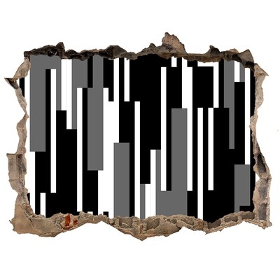 Sticker trou dans le mur Art moderne au mur