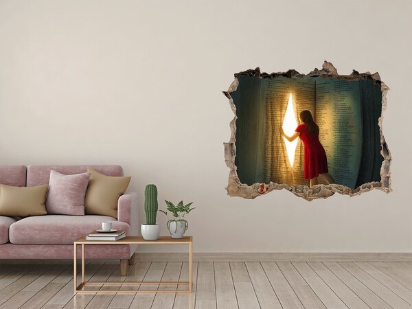 Autocollant mural trou Un trou dans la réalité