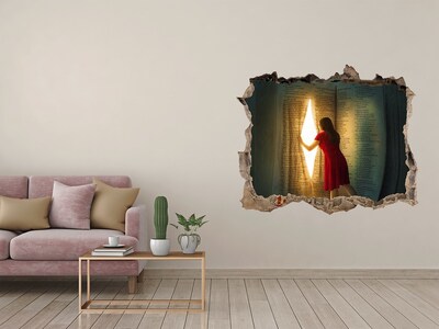 Autocollant mural trou Un trou dans la réalité