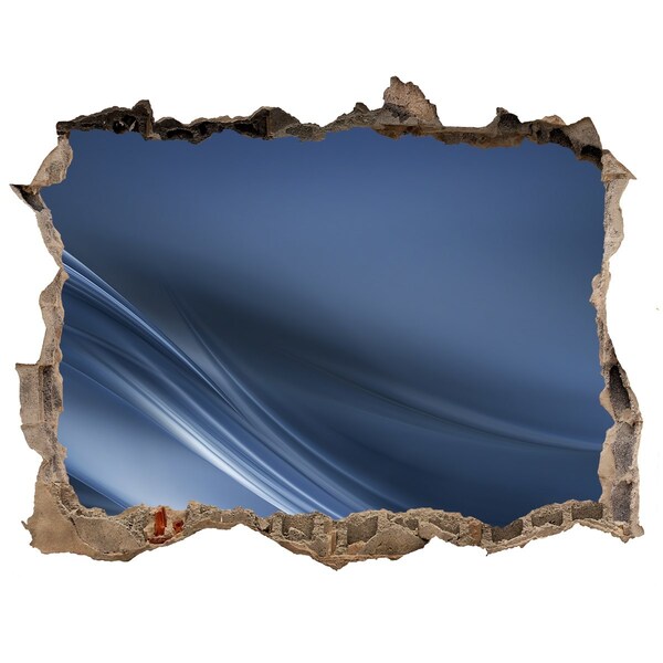 Autocollant mural trou Un trou dans le mur avec vue sur le ciel