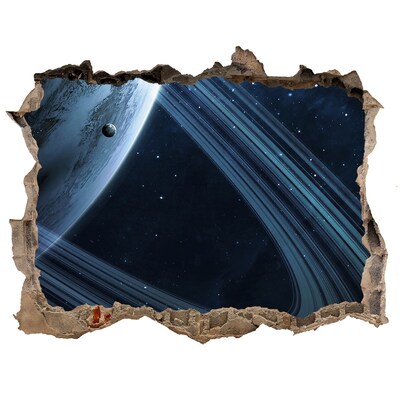 Autocollant mural trou Trou d'espace dans le mur