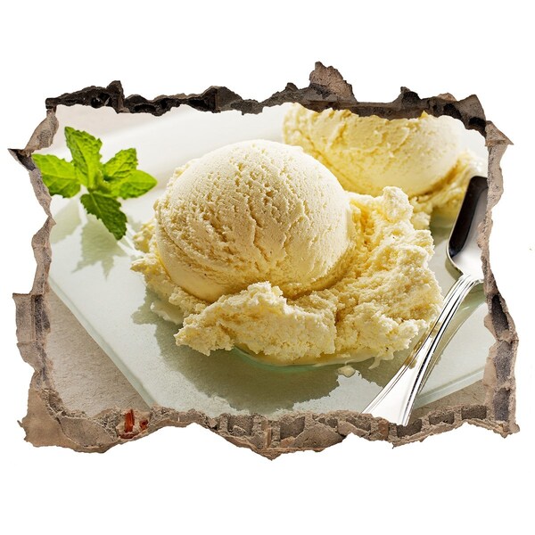 Sticker trou dans le mur Paradis de glace