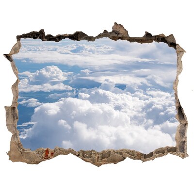 Sticker mural effet trou Des nuages ​​dans le ciel