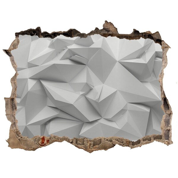 Sticker trou dans le mur Trou moderne dans le mur