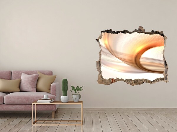 Autocollant à effet 3d trou design d'intérieur moderne