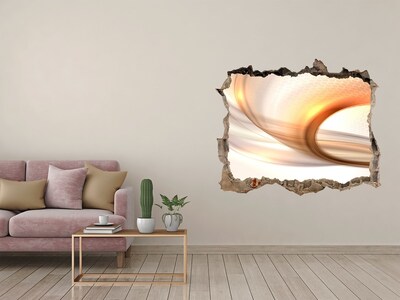 Autocollant à effet 3d trou design d'intérieur moderne