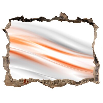 Sticker trou dans le mur Paysage futuriste