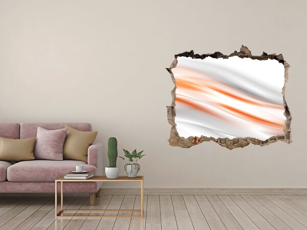 Sticker trou dans le mur Paysage futuriste