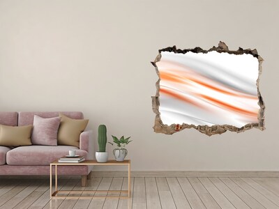 Sticker trou dans le mur Paysage futuriste