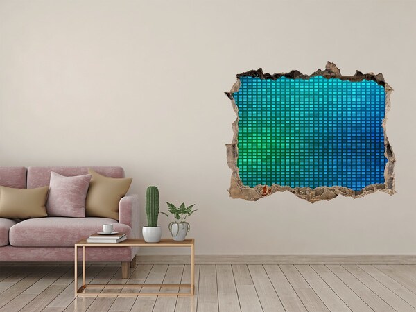 Autocollant mural trou Le monde sous-marin des sons