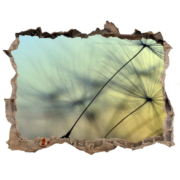 Autocollant mural trou Rêve de pissenlit