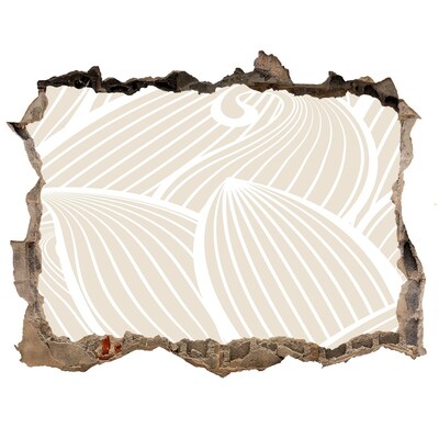 Autocollant mural trou Motif abstrait sur le mur