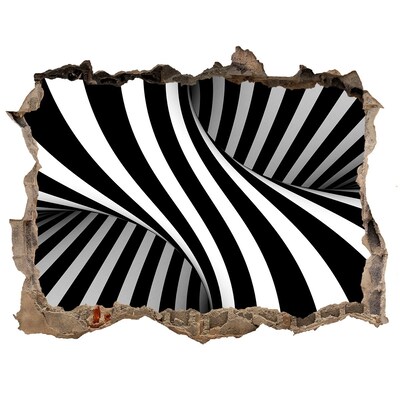 Sticker mural effet trou Illusion d'optique dans le mur