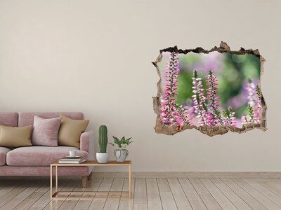 Sticker trou dans le mur Fleurs dans le jardin