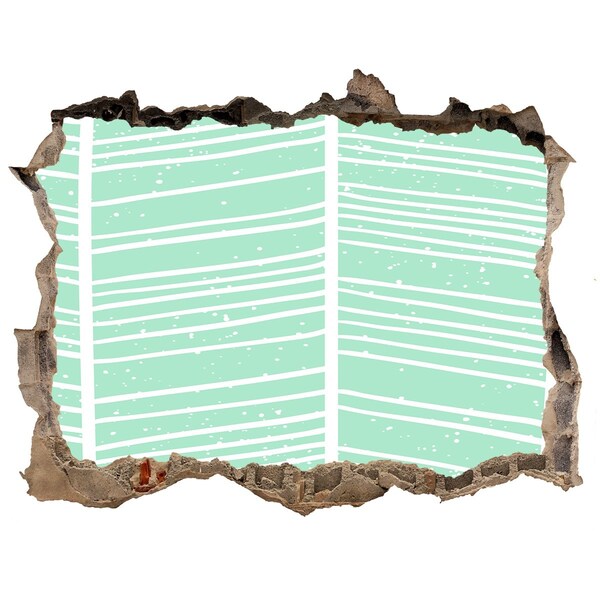 Sticker trou dans le mur Mur végétal de style scandinave