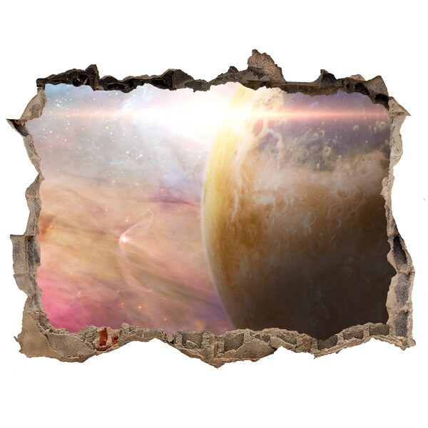 Autocollant mural trou Aventure spatiale