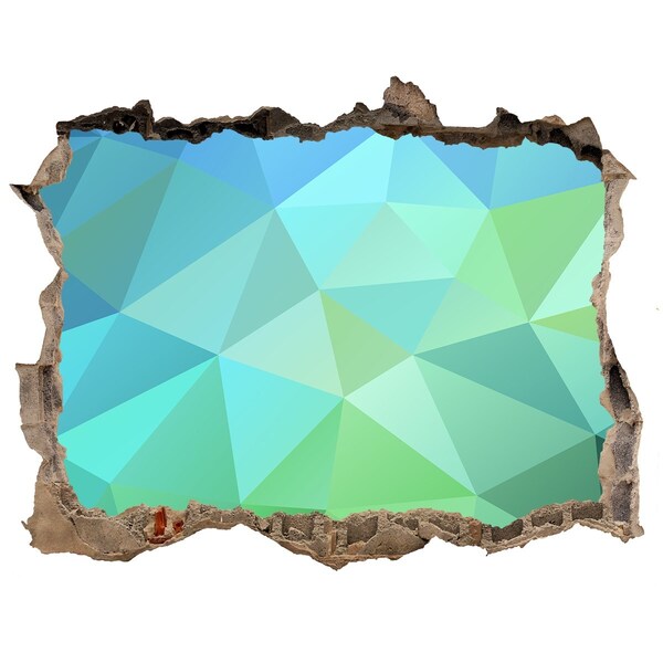 Autocollant mural trou Trou virtuel dans le mur