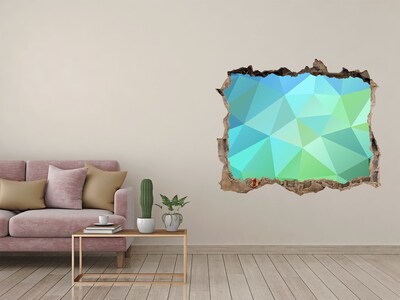 Autocollant mural trou Trou virtuel dans le mur