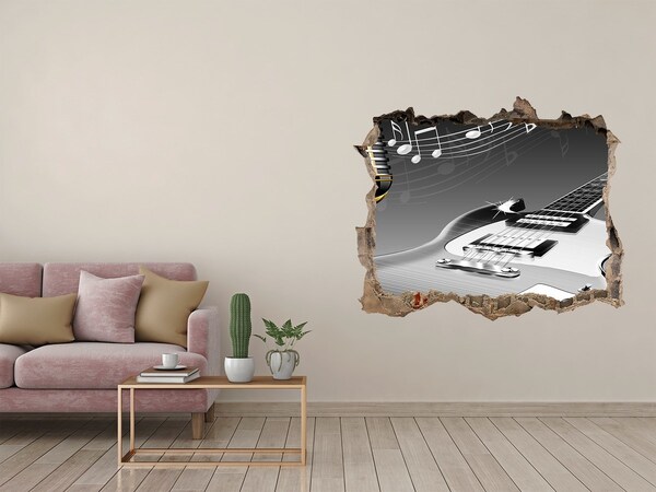 Autocollant mural trou Trou musical dans le mur