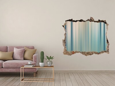 Autocollant mural trou L'illusion de l'espace ouvert