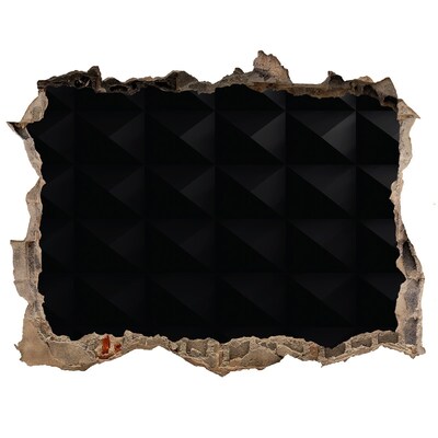 Sticker mural effet trou Trou noir dans le mur