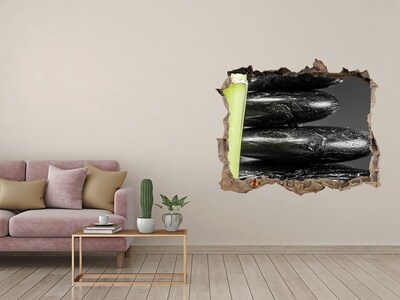 Autocollant à effet 3d trou Pierres thermales