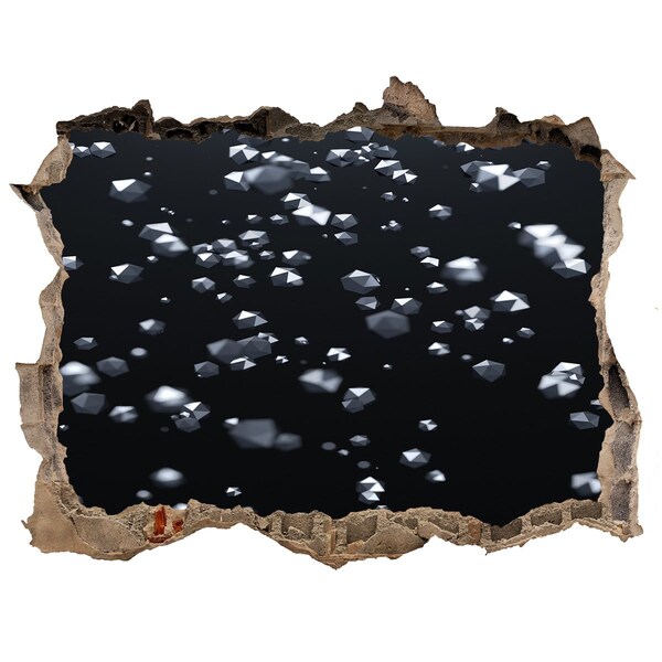 Sticker trou dans le mur Profondeur cosmique