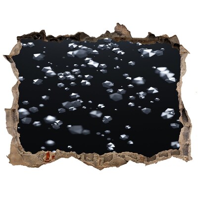 Sticker trou dans le mur Profondeur cosmique