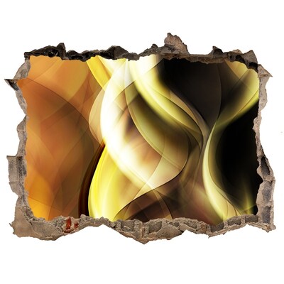 Sticker trou dans le mur Trou abstrait dans le mur