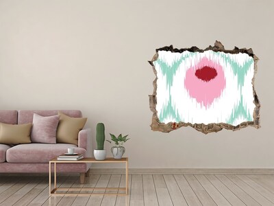 Autocollant à effet 3d trou Illusion sonore dans le béton