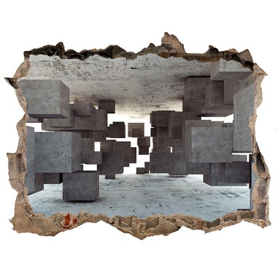 Autocollant mural trou Un espace transparent dans un style surréaliste