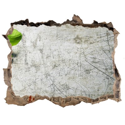 Autocollant mural trou Un mur en ruine avec vue sur le ciel