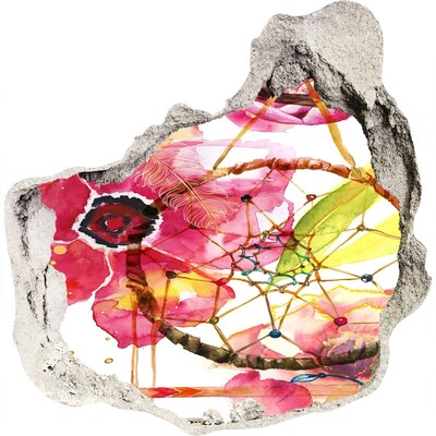 Autocollant mural trou Rêve de fleur dans un trou dans le mur