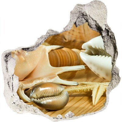 Autocollant mural trou Trésors de la mer