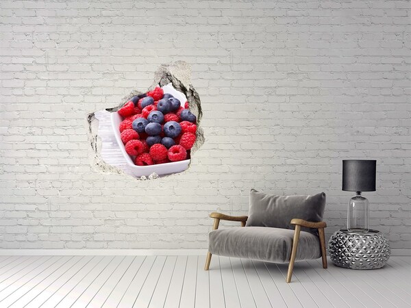 Autocollant mural trou Paradis des fruits