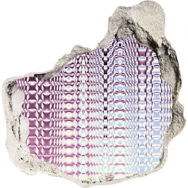 Autocollant mural trou Réflexion dans le trou