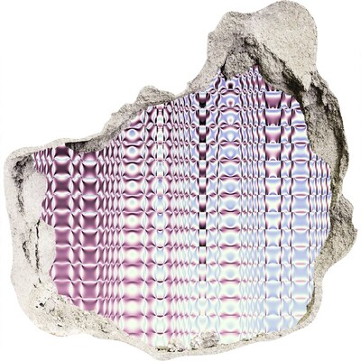 Autocollant mural trou Réflexion dans le trou