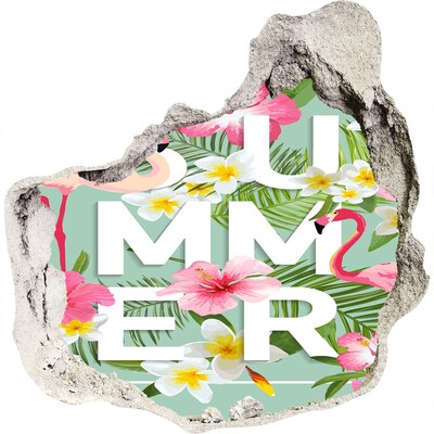 Autocollant à effet 3d trou Rêves d'été