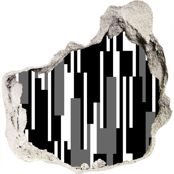 Sticker trou dans le mur Art moderne au mur