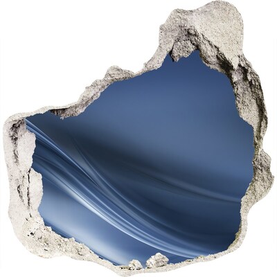 Autocollant mural trou Un trou dans le mur avec vue sur le ciel