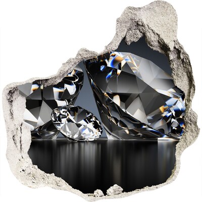 Autocollant à effet 3d trou Grotte de Diamant