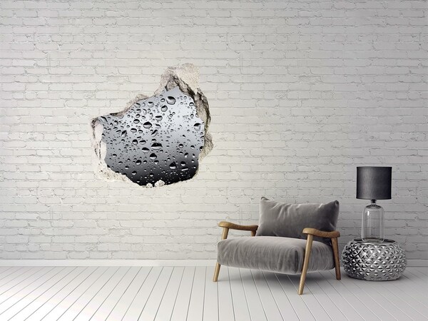 Sticker mural effet trou Reflet dans l'eau