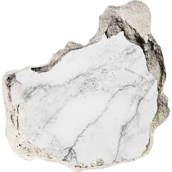 Autocollant mural trou Pierre de marbre