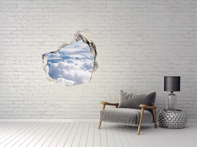 Sticker mural effet trou Des nuages ​​dans le ciel