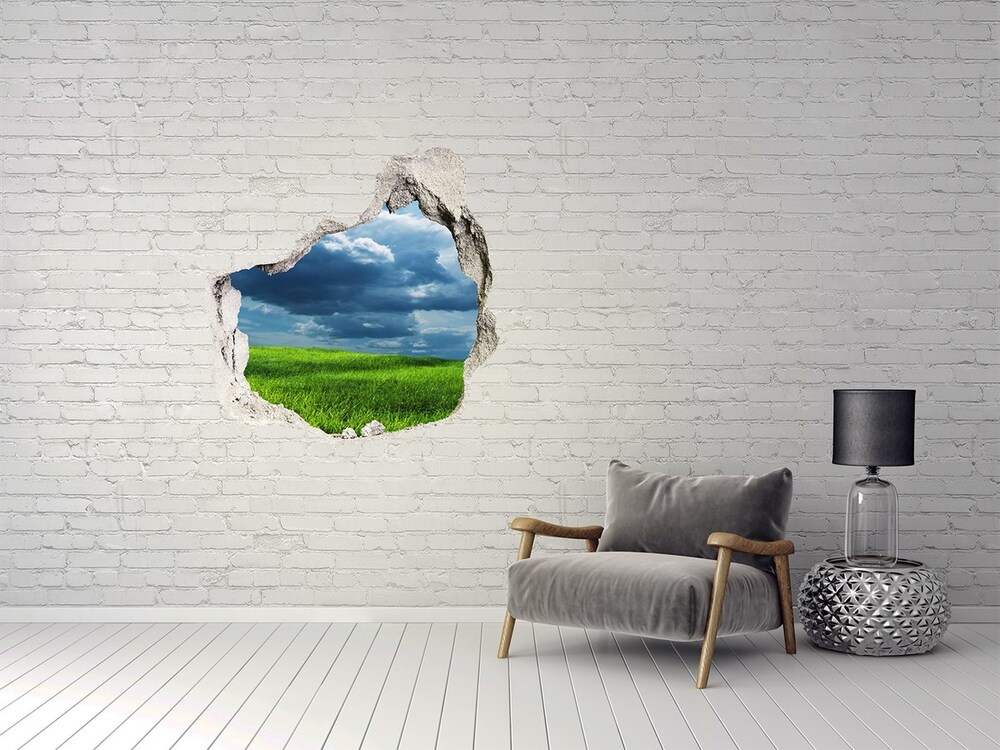 Autocollant mural trou Des nuages ​​orageux grès