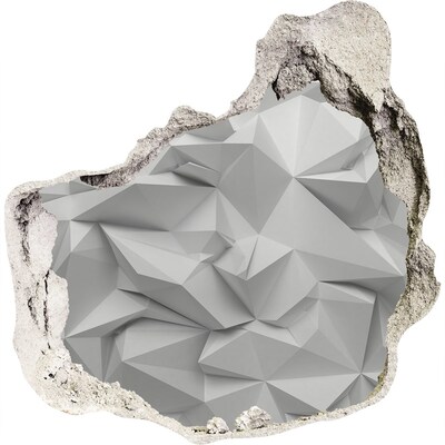 Sticker trou dans le mur Trou moderne dans le mur