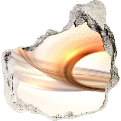 Autocollant à effet 3d trou design d'intérieur moderne