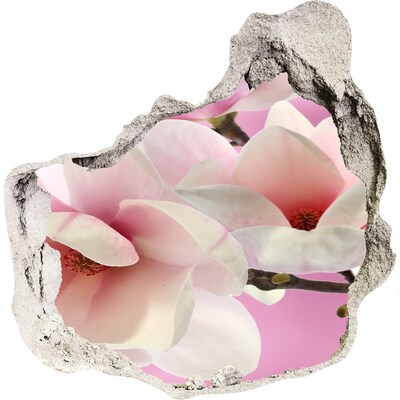 Autocollant mural trou Un rêve floral derrière le mur