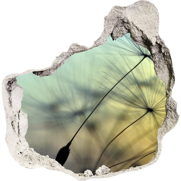 Autocollant mural trou Rêve de pissenlit