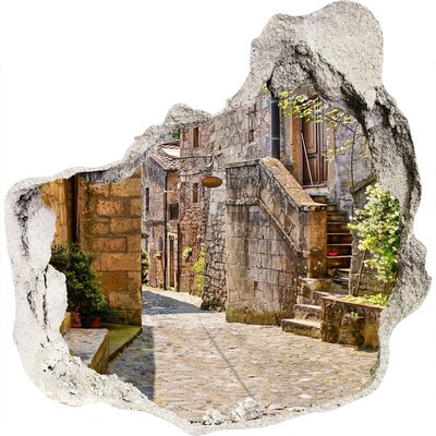 Autocollant mural trou Une charmante ville d'Italie